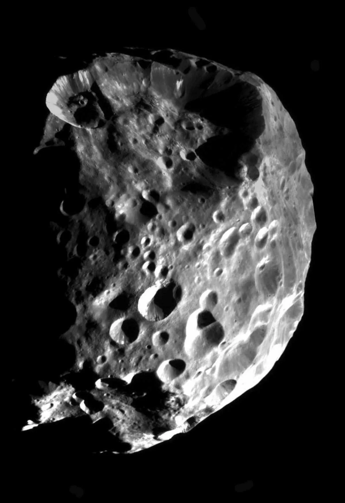Saturn moon Phoebe © NASA